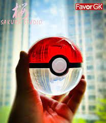 Transparent Poke Ball with LED - Pokemon Resin Statue - SAKURA Studio [In  Stock]