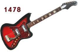 Silvertone World - Electric Guitars - 1960s - Model 1478