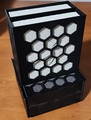 Maxspect Nano-Tech Bio Block and Anaerobic Block rack