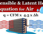 How to Calculate Sensible and Latent Heat Transfer for Air ...