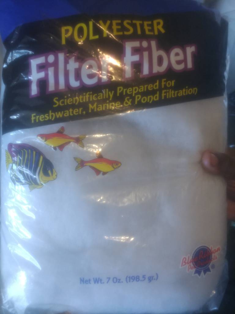 Comments on this Polyfil fiber fill for my sump
