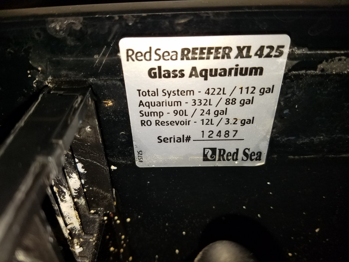 Florida - Red sea REEFER 425XL and extras | Reef2Reef