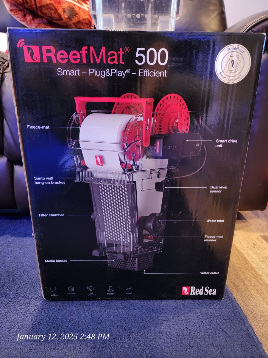 Reef　Mat500 ReefMat 500 Fleece Roller Filter - Bulk Reef Supply