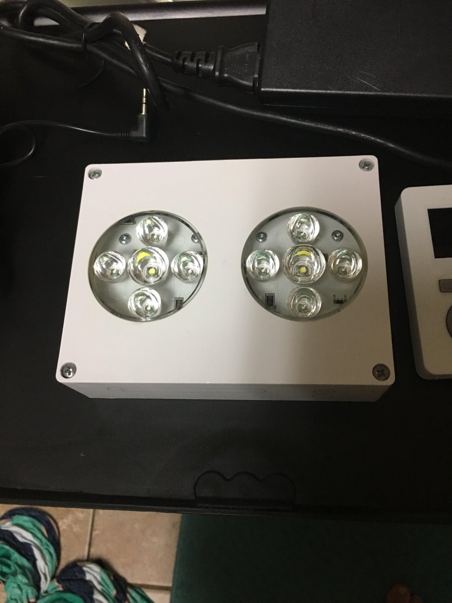 Nano light with controller. 100 shipped! | Saltwater and Reef Aquarium