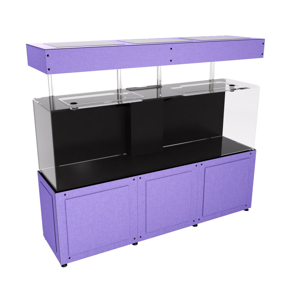 96x24x30 Cabinet Stand w Canopy - hanging doors - Gumball.jpg