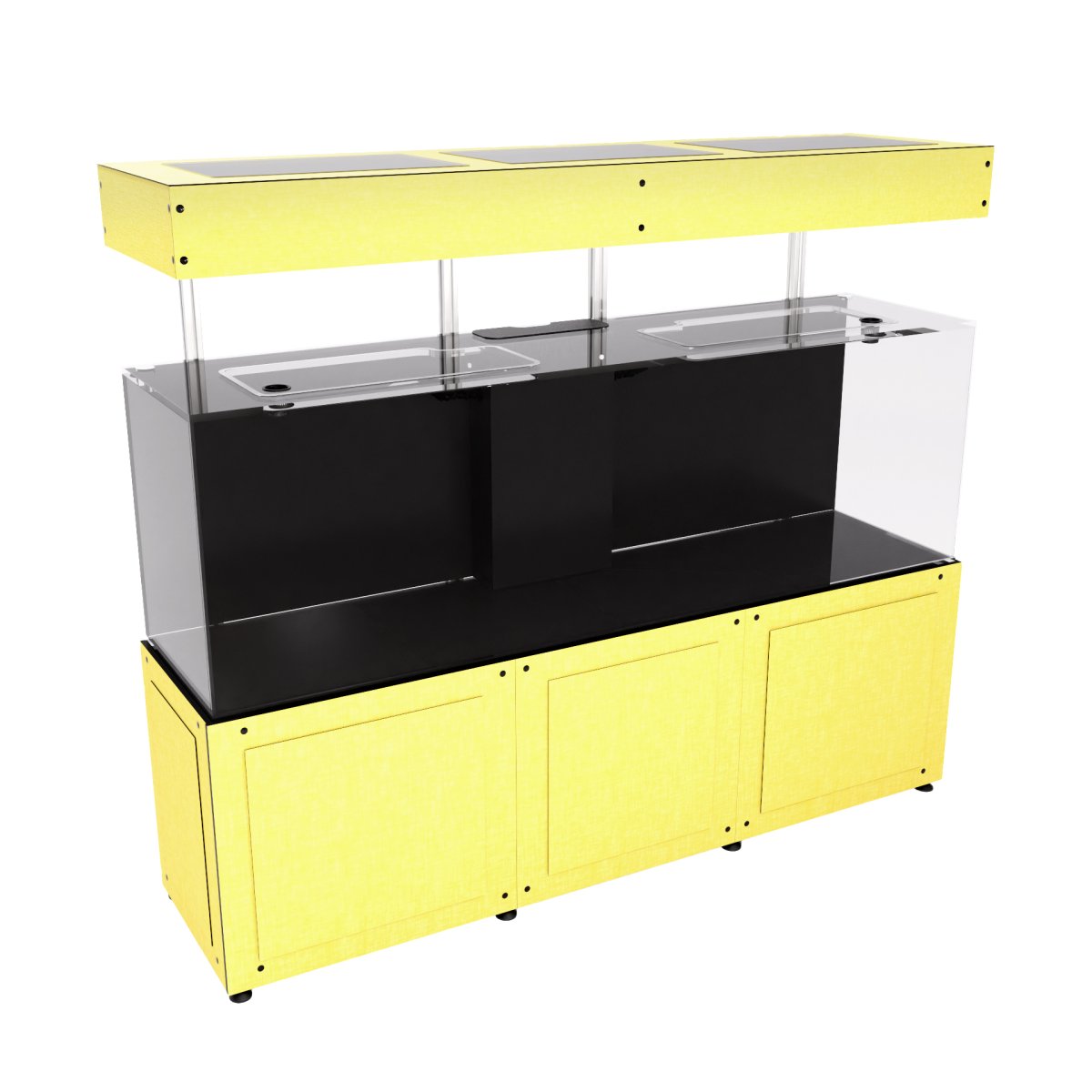 96x24x30 Cabinet Stand w Canopy - hanging doors - Sunny Side Up.jpg