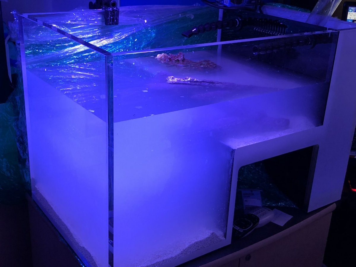 Wisconsin - Aquariums - 50 Gallon Artfully acrylic Drop-off tank ...