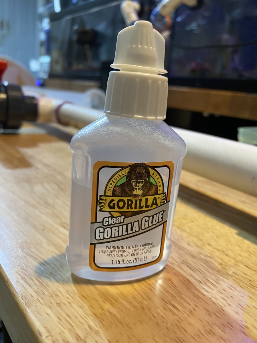 Glue discount for aquarium