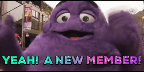 Grimace Hello.gif