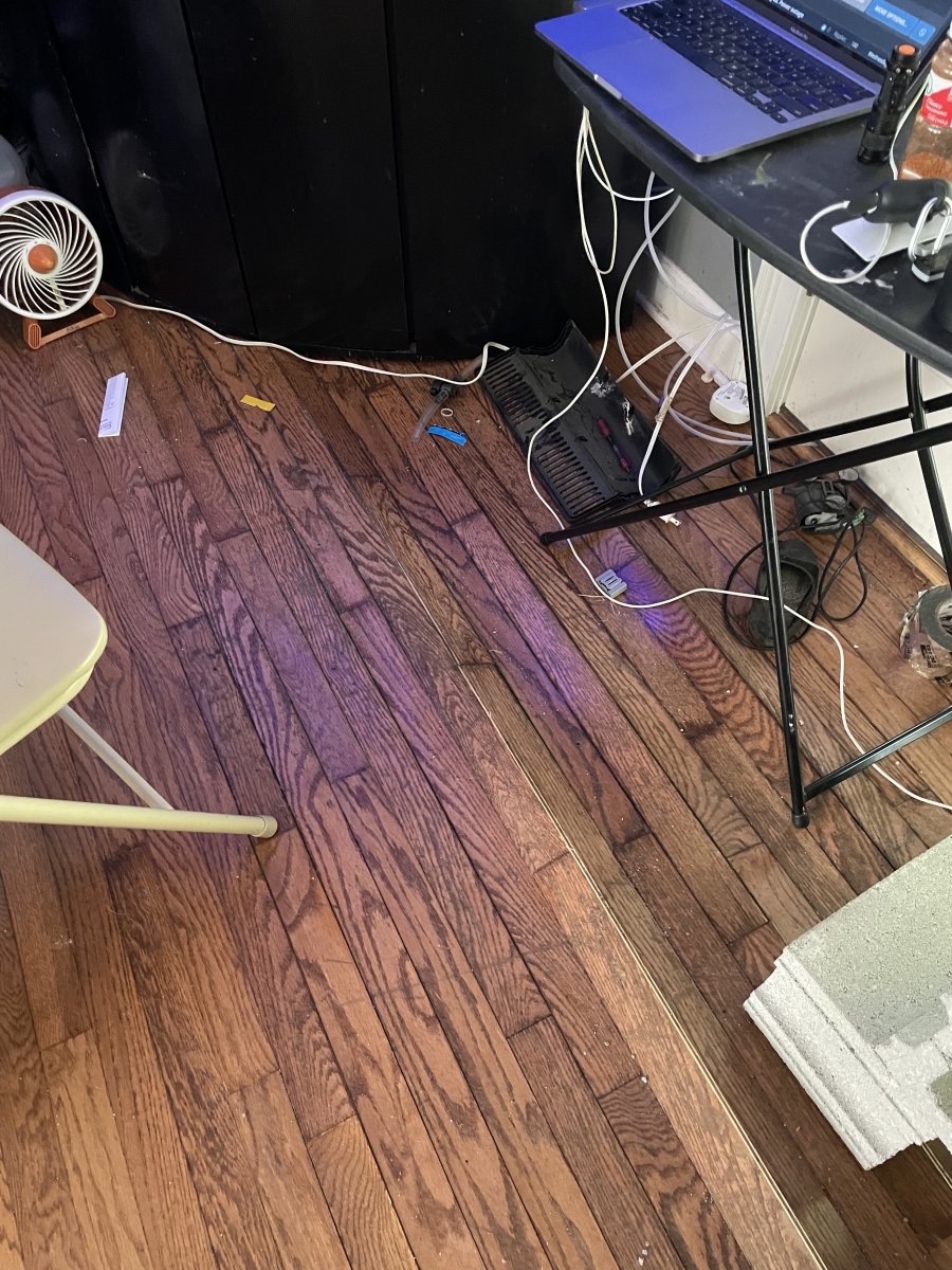 Replacing Hardwood Floor REEF2REEF Saltwater and Reef Aquarium Forum