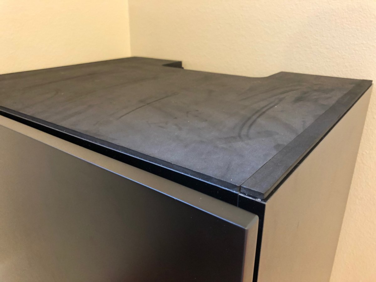 Reefer 170 cabinet as storage for equipment next to Reefer 625 XXL ...