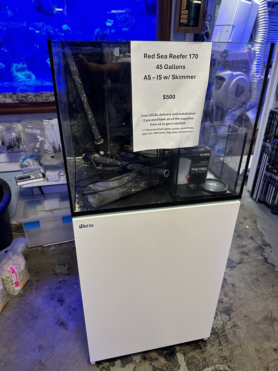 Cube Build - New to me Red Sea Reefer 170 | Reef2Reef