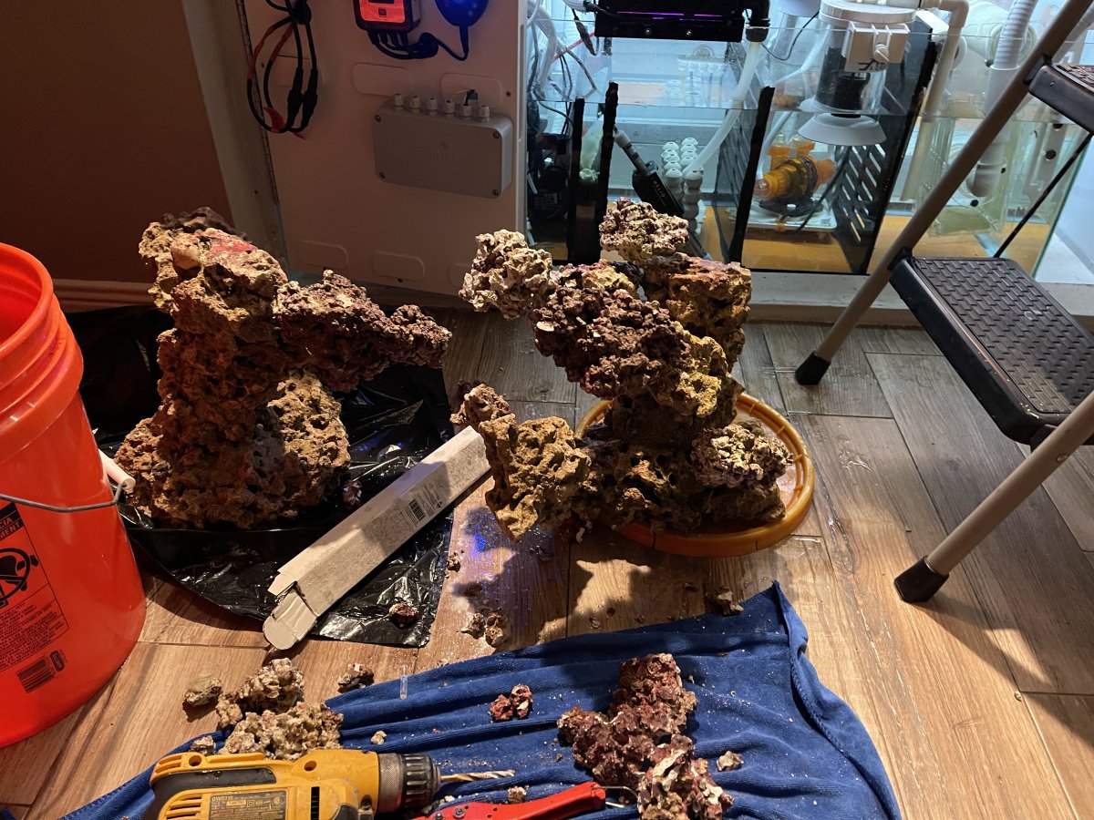 My first attempt at placing rocks in my first tank. What do I need to ...