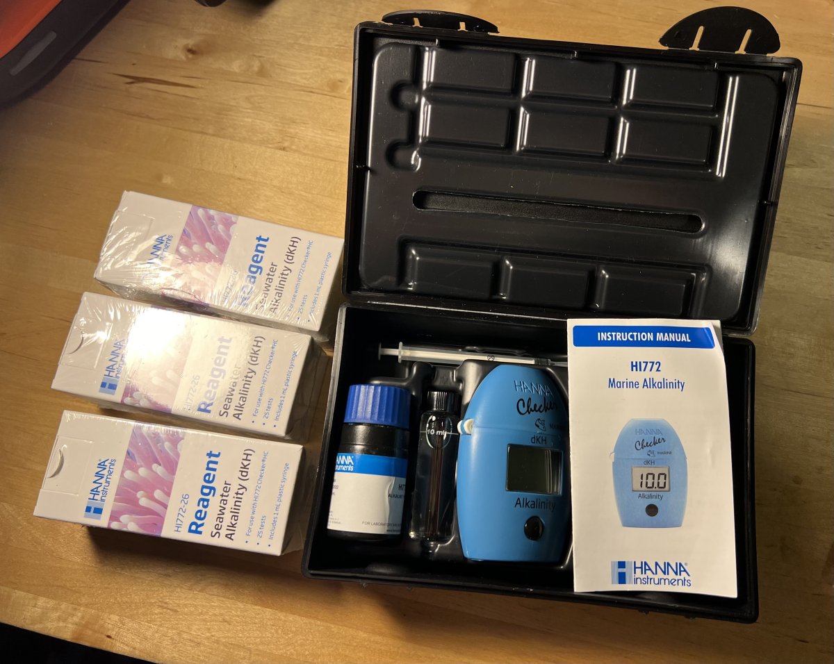 Wisconsin - Dry Goods - Hanna Alkalinity Checker W/ 3 reagent packs ...