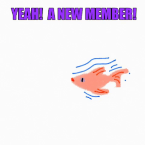 Pink Fish Welcome.gif