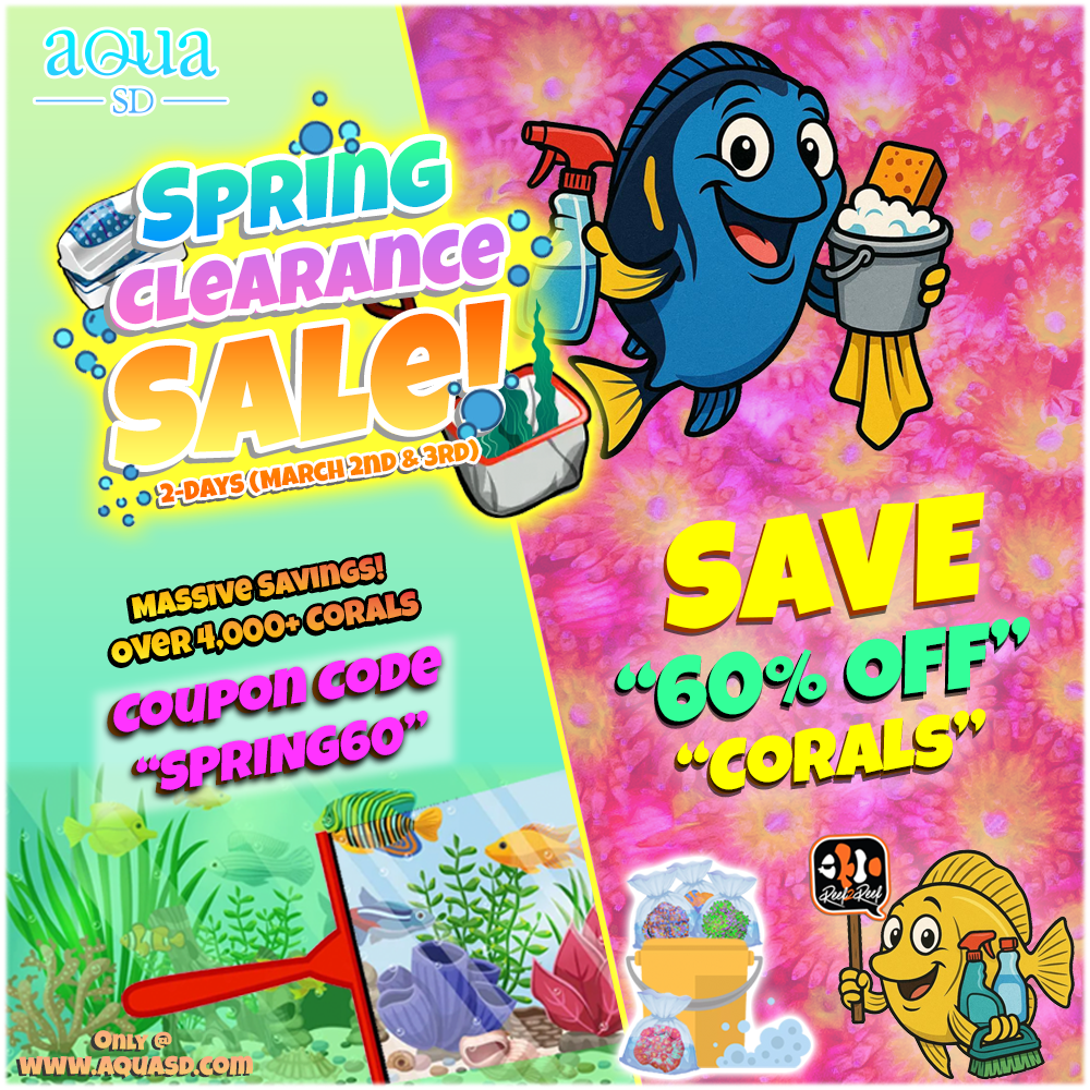 AquaSD x R2R Annual Spring Clearance Flash Sales Event (Monday, March ...