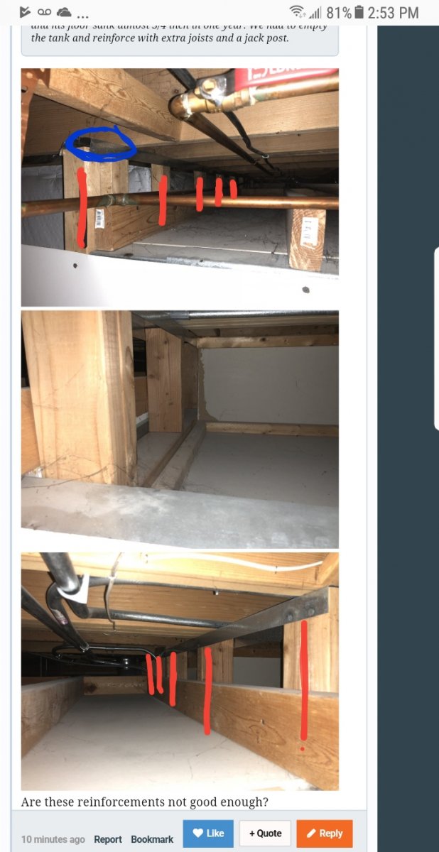 Can My Floor Hold My Aquarium Page 2 Reef2reef Saltwater And