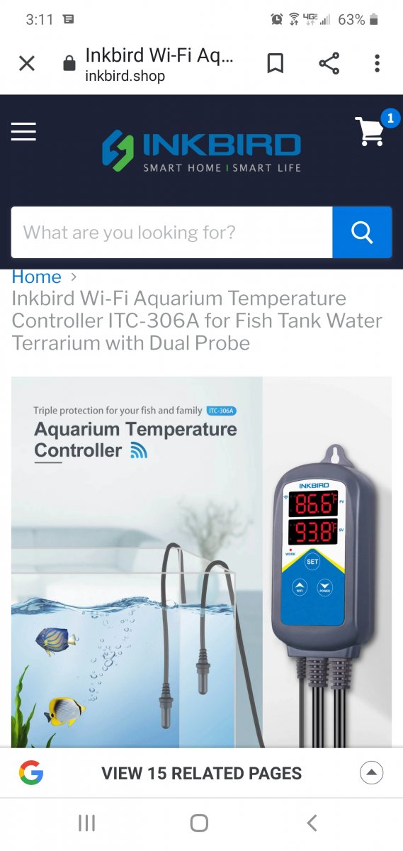 How to set up the Inkbird Wi-Fi Aquarium Temperature Controller