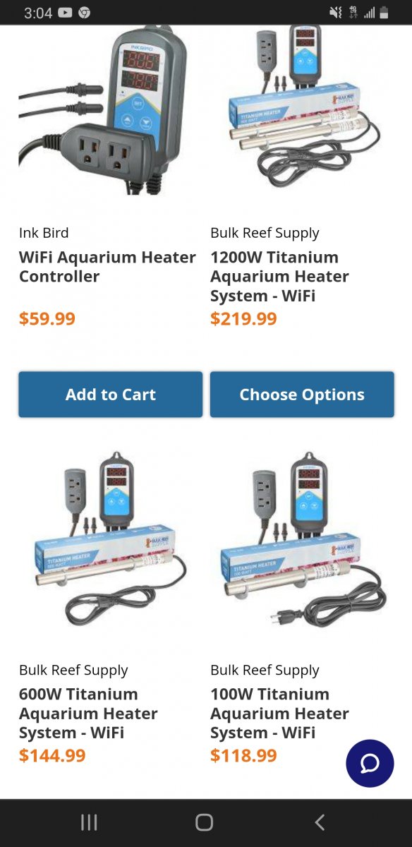 WiFi Aquarium Heater Controller - Ink Bird - Bulk Reef Supply