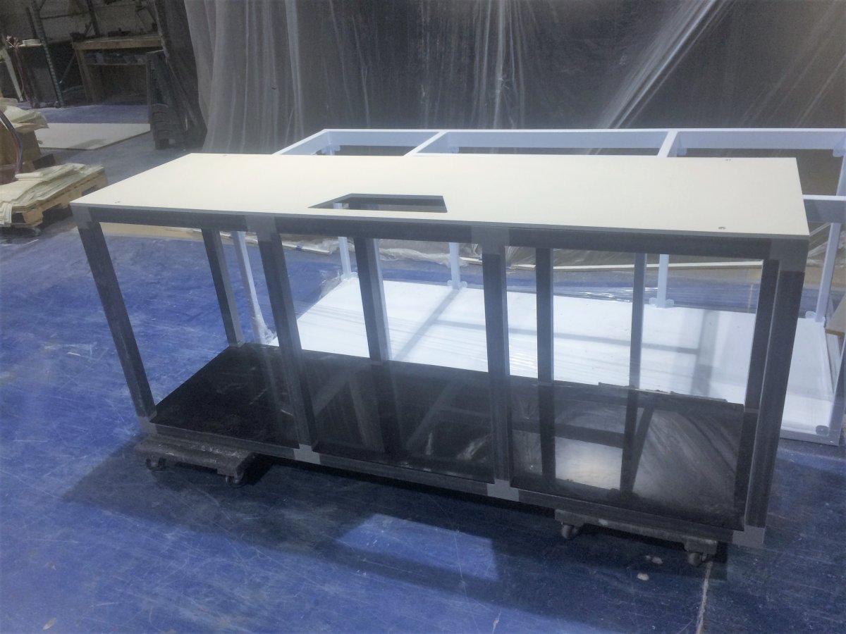 upgrading from a wood stand to steel, thinking about fiberglass ...