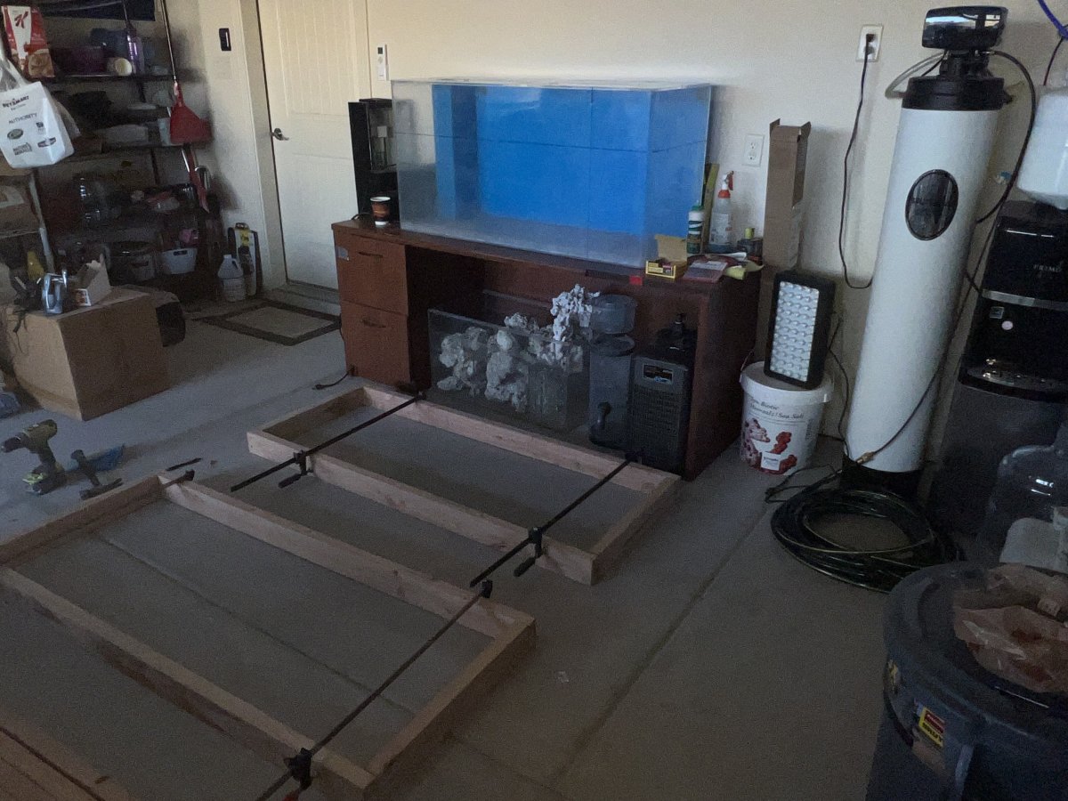 Started the stand build 1.jpg