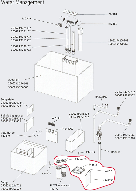 WTB - Red Sea Reefer 250/300 G2 Sump Parts | Reef2Reef