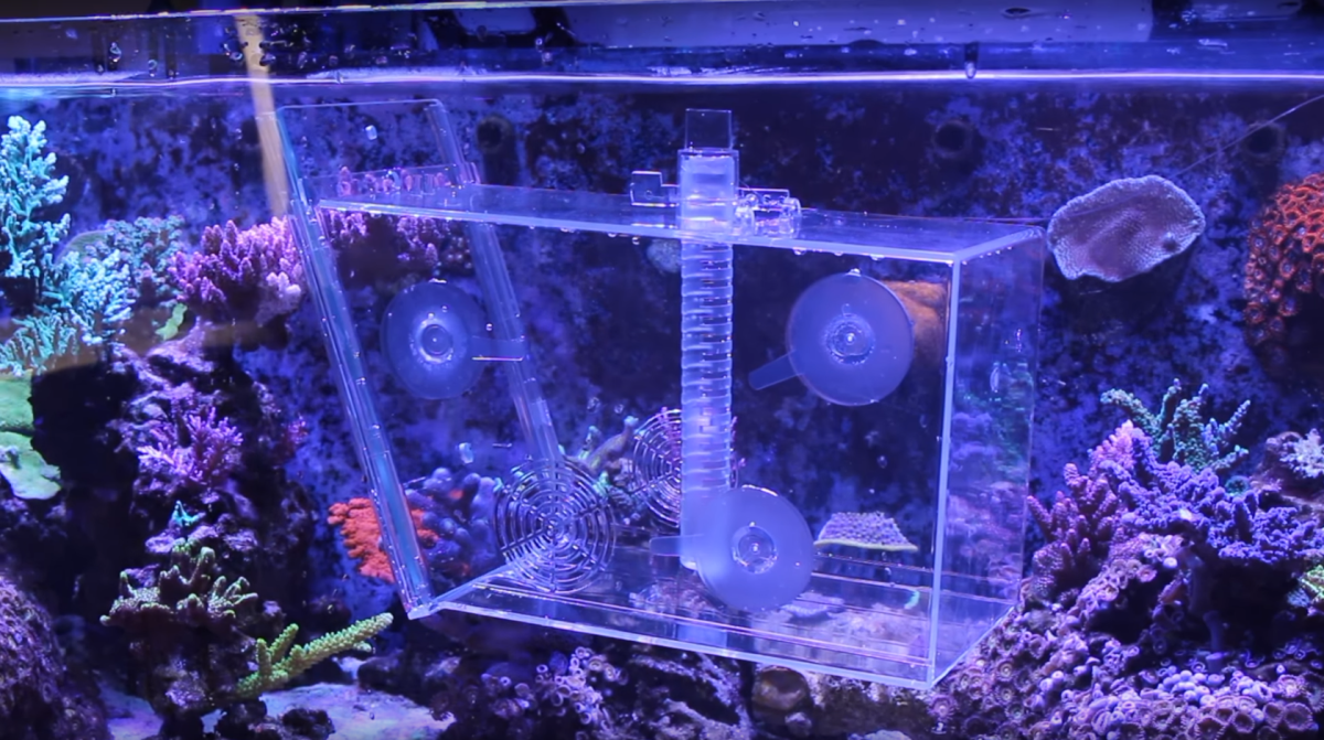 Nyos floating fish trap (TankMatez Bubble trap) OR Aqua medic fish
