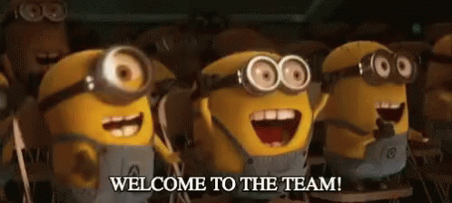 welcome-to-the-team-minions.gif