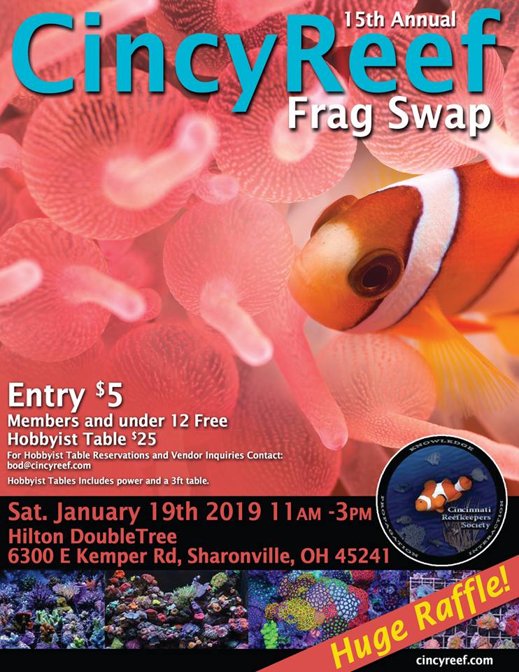 Cincy Reef Frag Swap (Cincinnati, Ohio) - January 19, 2019 | REEF2REEF ...