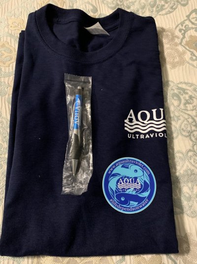 Aqua Ultraviolet t-shirt pen and sticker.JPG