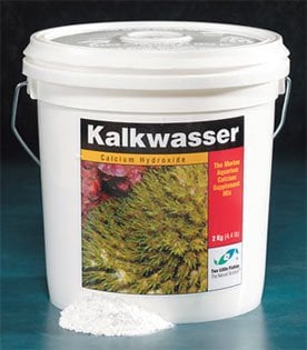 A step back, a step forward: Kalkwasser dosing