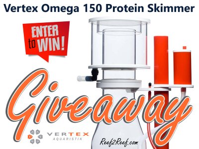 Vertex Omega 150 Protein Skimmer Giveaway
