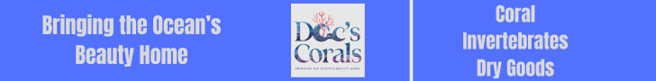 Doc's Corals Banner Ad