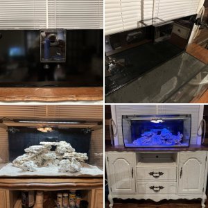 Fluval Flex 32.5 Drilled Reef Tank