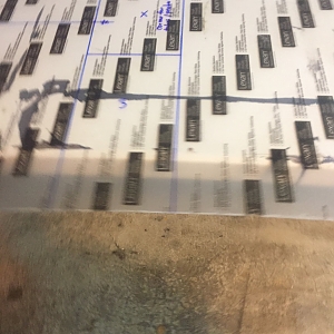 starting to cut out the polycarbonate 2