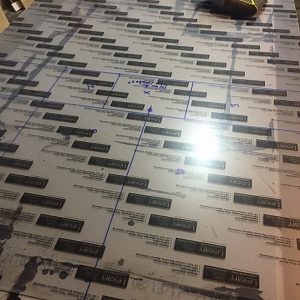 starting to cut out the polycarbonate 3