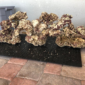 50LBS OF ULTRA PREMIUM FIJI LIVE ROCK