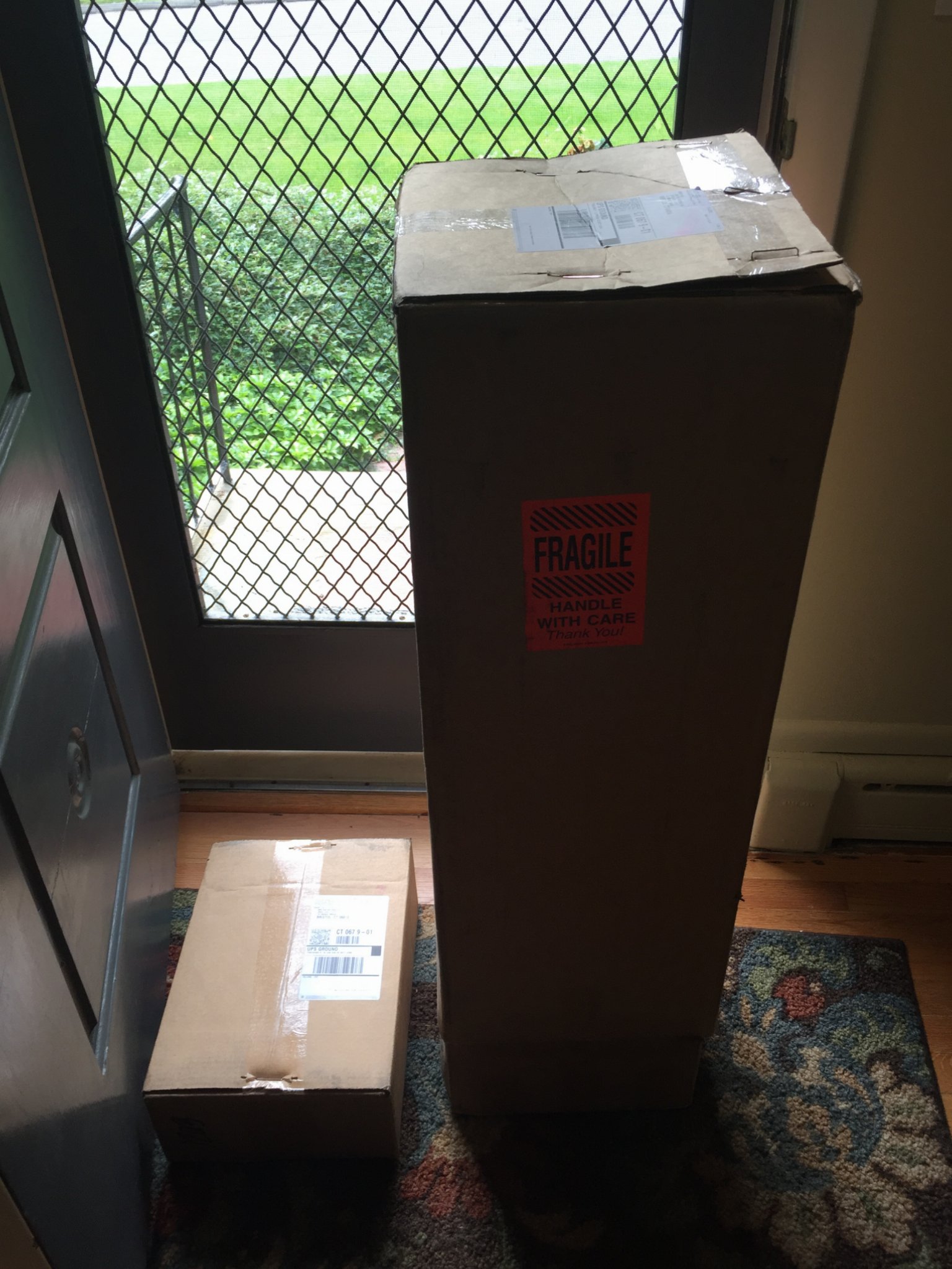 Skimmer delivery