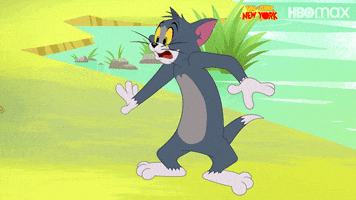 Shocked Tom And Jerry GIF by Max