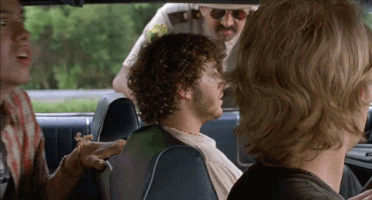 freaking out GIF