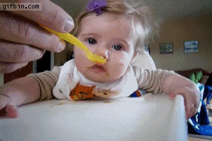Baby Eating GIF