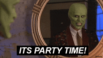 happy birthday party GIF