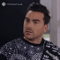 Nervous Schitts Creek GIF by CBC