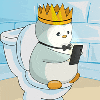 Bored Youtube GIF by Pudgy Penguins