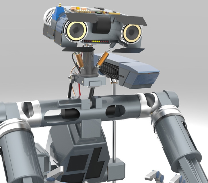 Включи 5 роботов. Short circuit Johnny 5 робот. Робот Джонни 5 чертеж. Johnny 5 Robot cxem. Джонни 5 (короткое замыкание (1986)).