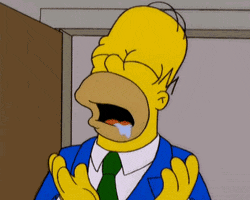 Homer Drool GIF