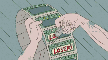 loser lottery GIF