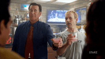 drunk bruce campbell GIF by Ash vs Evil Dead