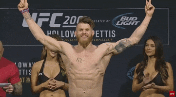 Excited Pumped Up GIF by UFC