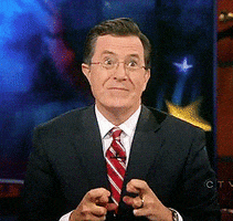 Stephen Colbert Good Luck GIF